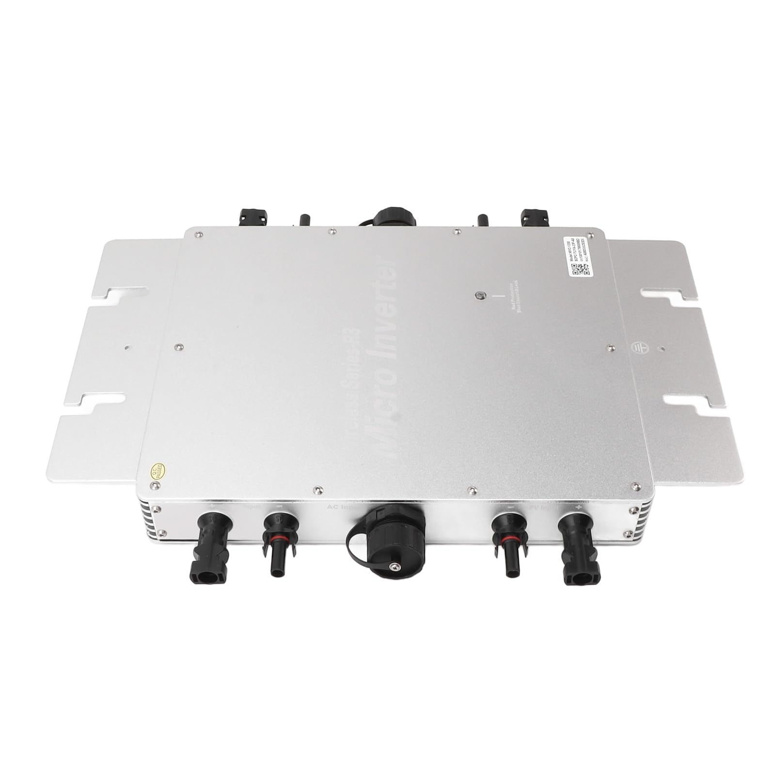 Acouto Inwerter Sieciowy Solarny Samochłodzący się IP65 WVC 1200 W 100 V-240 V Inwerter Solarny do Domowego Systemu Wytwarzania Energii Generowany Prąd Pa Sieciowy Wodoodporny Krawat