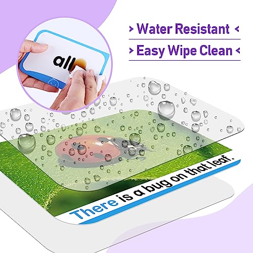 BenBen Sight Words Flash Cards, 350 Dolch & Fry High Frequency Site Words and Sentences for Pre-K, Kindergarten, 1st 2nd 3rd Grade, Educational Learning Cards Homeschool Supplies for Ages 3-9 - Image 7