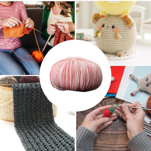 Fibra artesanal con material resistente y algodón degradado de textura cómoda 6