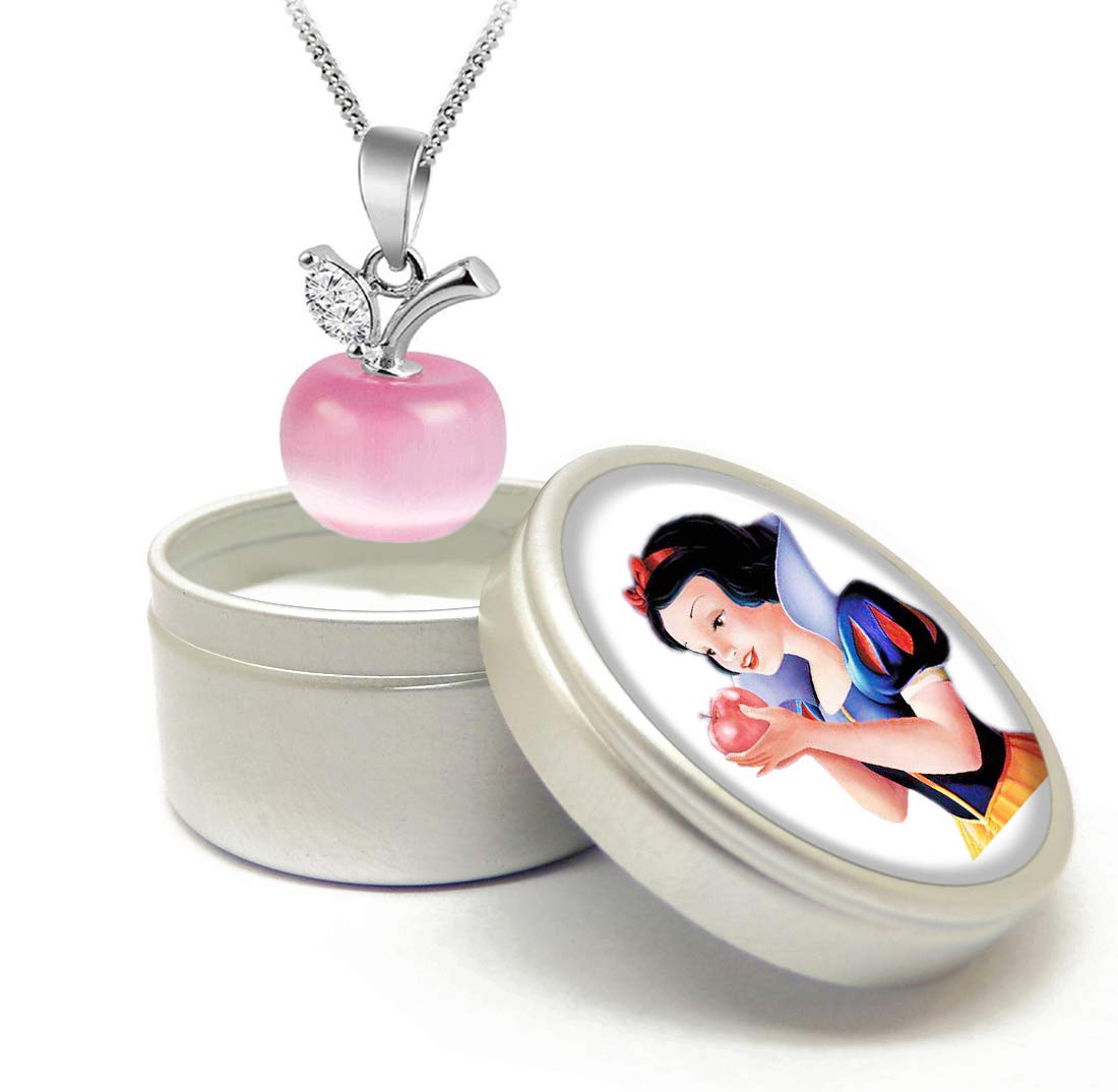 CraftDe Collar Niñas Colgante Blancanieves Joyas para niñas Regalo