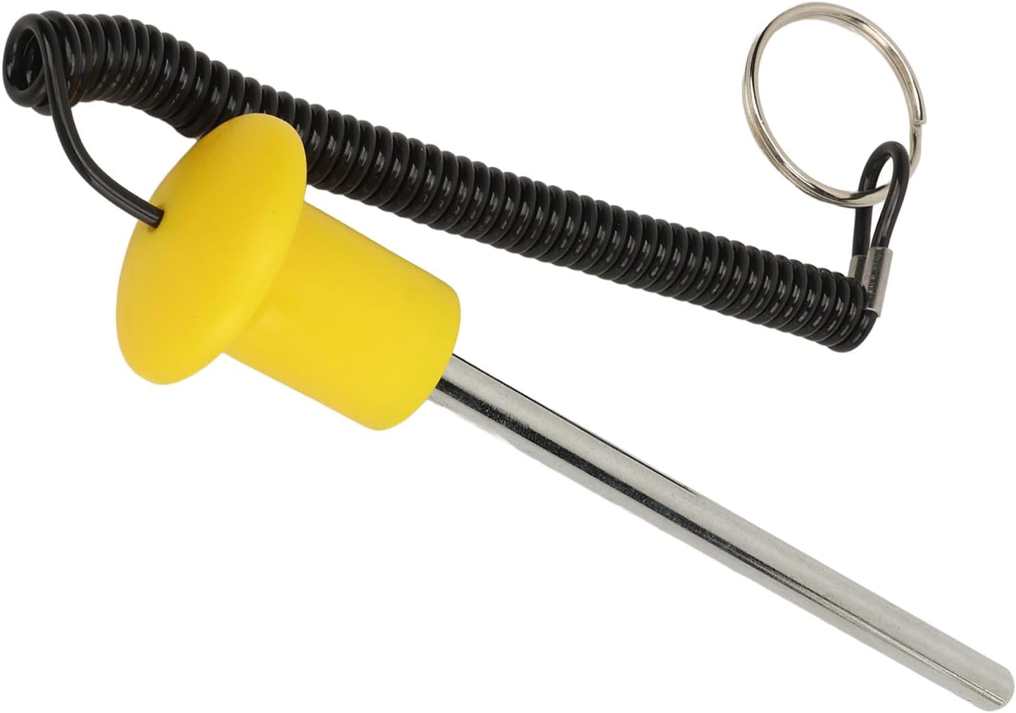 8mm Diameter Gym Weight Stack Pin, Automatic Drop Set Pins, Magnetic Weight Pin with Lanyard, Exercise Equipment Accessory