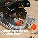 Mini Miter Saw Electric Power Table Saw Benchtop Cut-Off Chop Saw, DIY Cutting Tools for Crafts Miniatures Metal Wood Cutter, Cuts 1/2