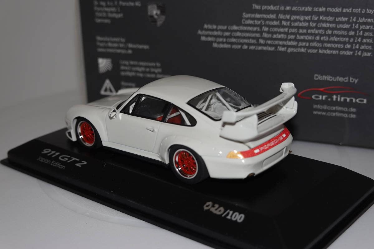 Cartima特注　100台限定 1/43 ポルシェ　911 gt2 Cartima特注 100台限定 1/43 ポルシェ 911 gt2 - メルカリ