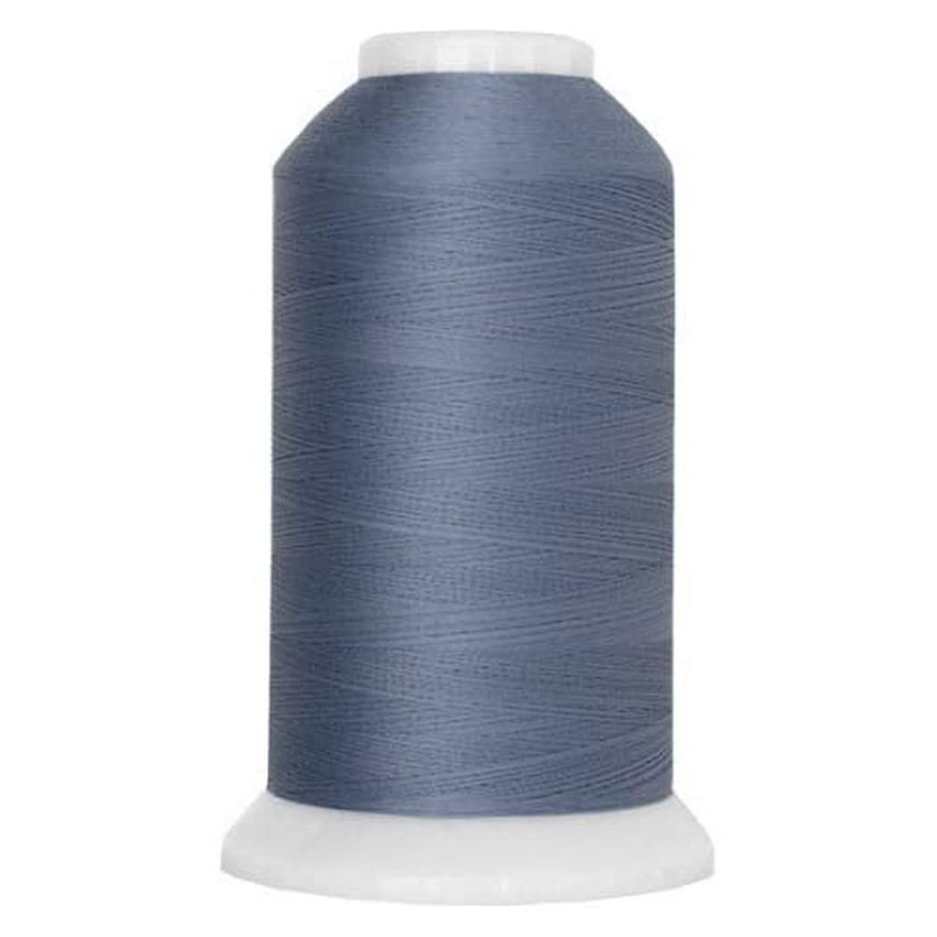 Superior Threads So Fine 3-Ply 50 Weight Polyester Sewing Thread Cone - 3280 Yards (#434 Misty Blue)