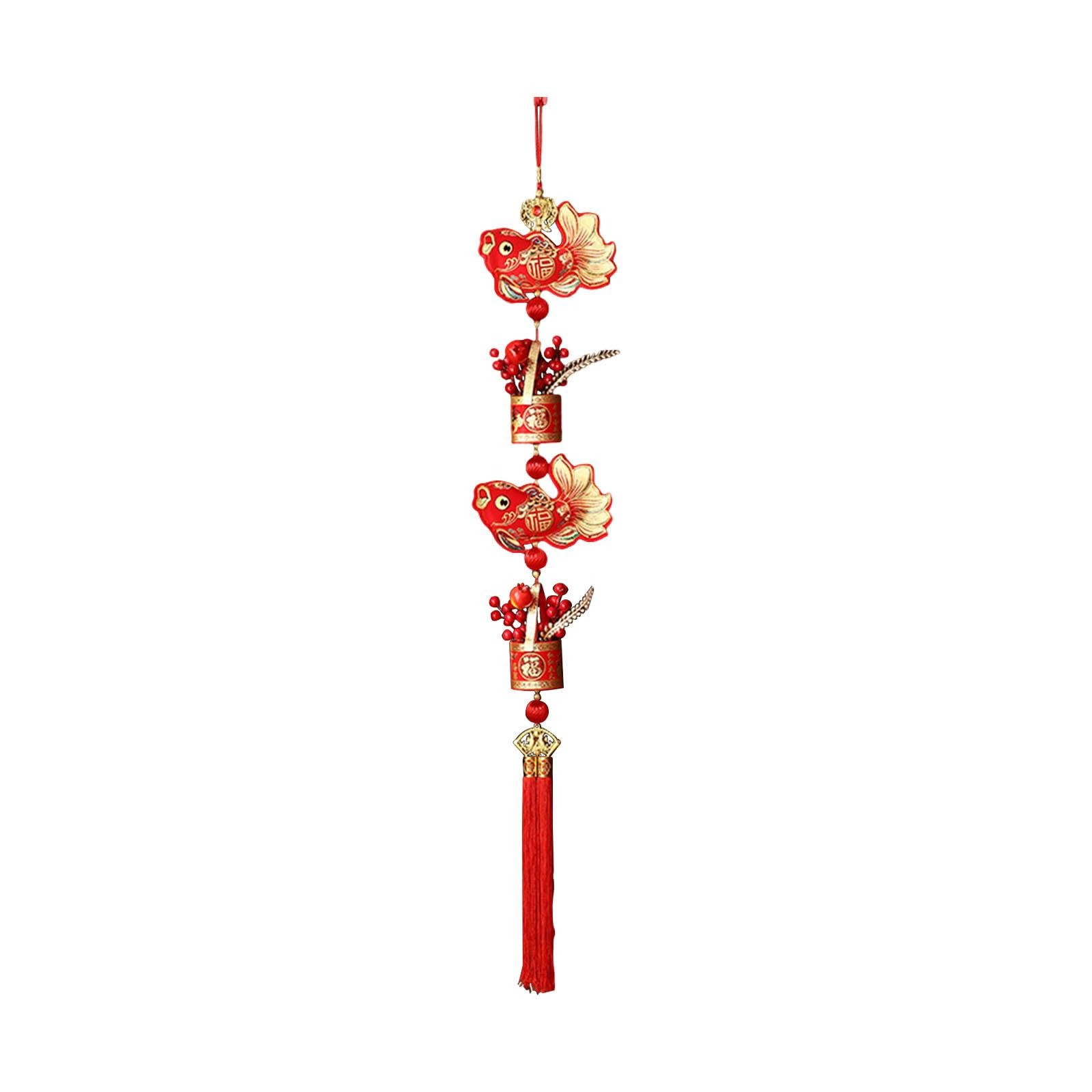 Ojiva® Chinese New Year Hanging Decorations Charms for Celebration | The 2026 Horse Lunar New Year Decoration Easily Hang On Walls, Doors, Furniture, Or Any Desired To Instantly Create A Warm-image-15