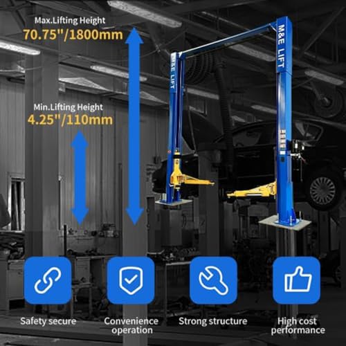 Motool 11000lb 2 Post Lift