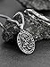 FaithHeart Saint Michael Oval Necklace Stainless Steel Religious Protector Pendant Archangel Jewelry Catholic Gifts for Men Male