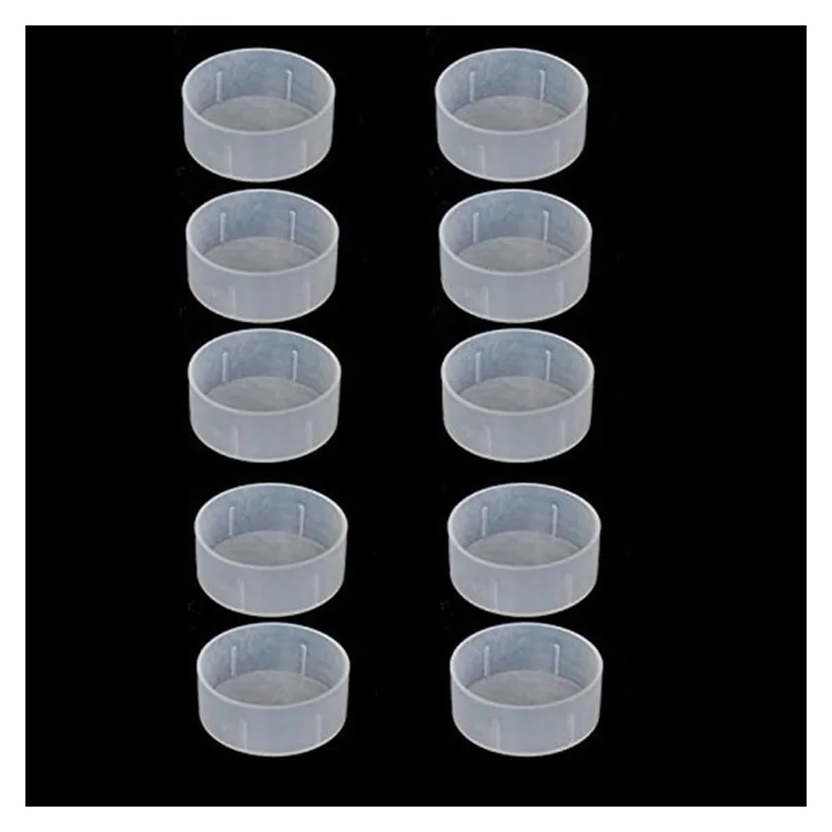 Tapas antipolvo para oculares de telescopios astronómicos de 1,25 pulgadas, pack de 10 2