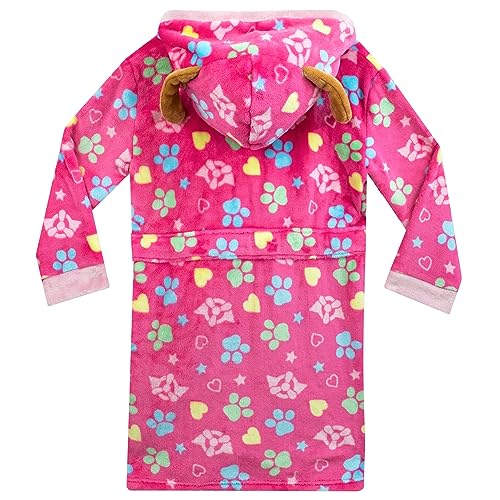 PAW PATROL Bademantel | Skye Bademantel Mädchen | Mädchen Morgenmantel Rosa 98