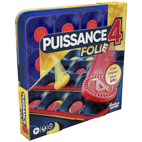 Jeu classique Hasbro Gaming Puissance 4 Folie - vue 6