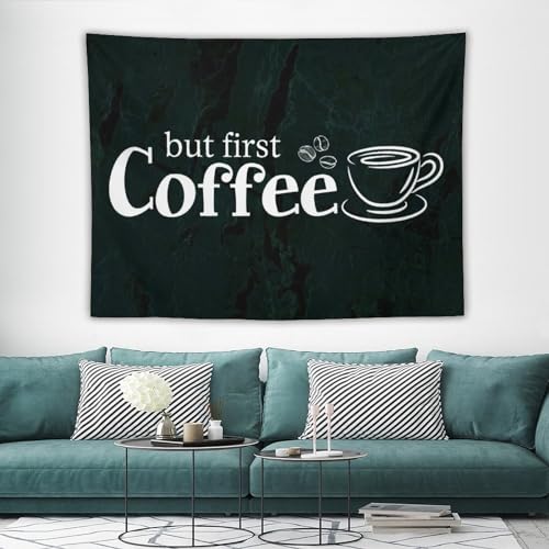 Tapiz 'But First' (152x203 cm) para transformar la decoración de tu hogar 3