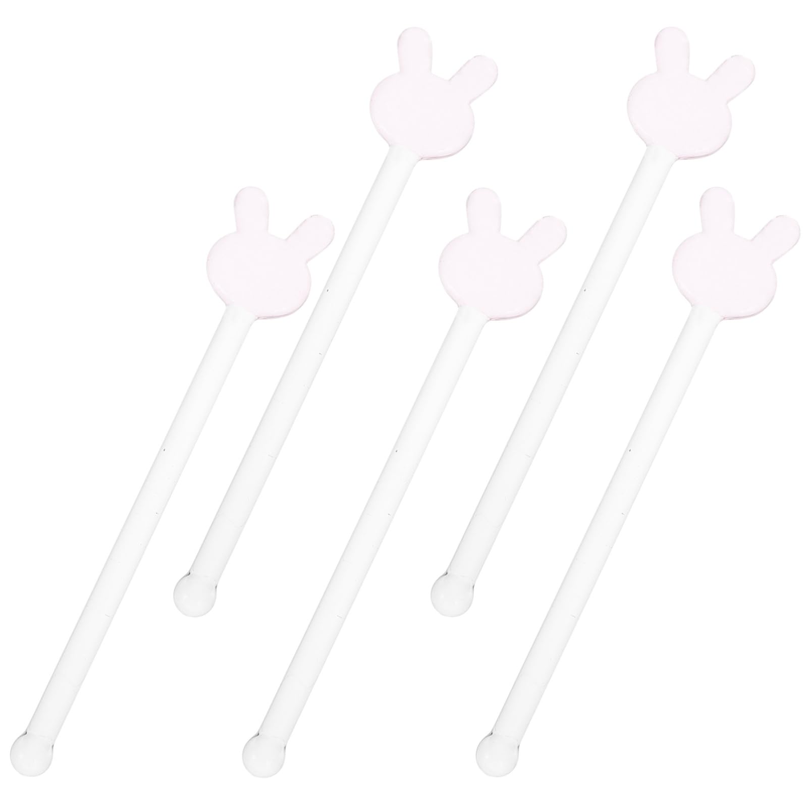 Alipis 10pcs Transparent Glass Cocktail Stir Sticks Reusable Stirring Rods for Coffee Drinks and Desserts for Parties and Special Occasions