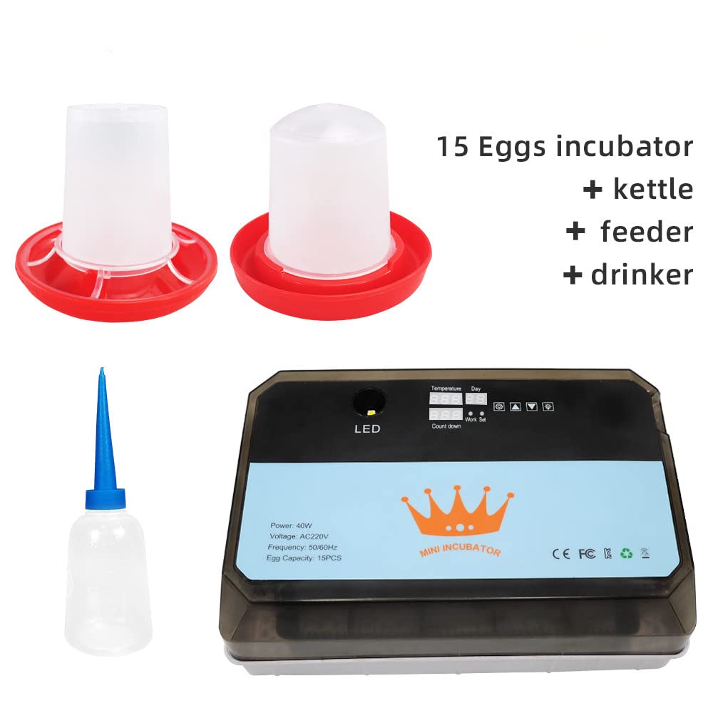 Incubatore per uova Incubatore per uova 40W Incubatore per uova 15 ciotole