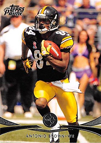 Antonio Brown football card (Pittsburgh Steelers Super Bowl