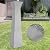 Mitef Heavy Duty Outdoor Pyramid Torch Stand Up Patio Heater Cover,21" Lx21 Wx90 H(53x53x228cm),Grey