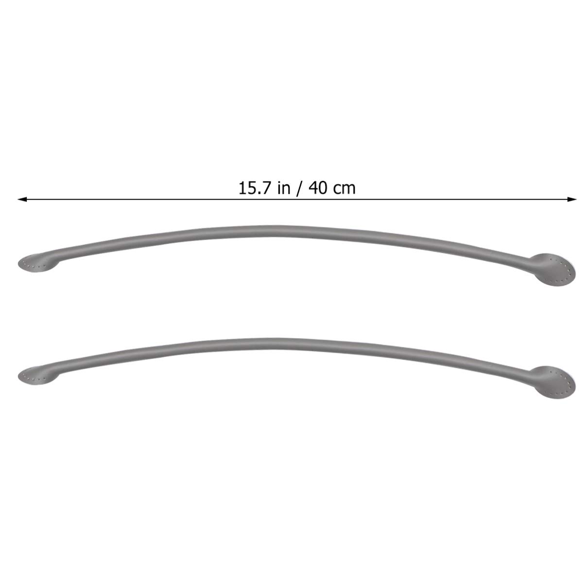 EXCEART 2 Pares de Bricolaje para Suministros con Forma de Cuero de Vaca con Asa de Hombro Asas Gruesas Correa de Repuesto con Solapa Correa Correas Cruzadas Accesorios Monederos Cm
