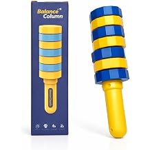 Wooden Balance Column Toy 360 Swing Balance Stick Game for Teens & Adults 14+, Hand-Eye Coordination & Party Game for Stress Relief, Brain Training & Family Gatherings
