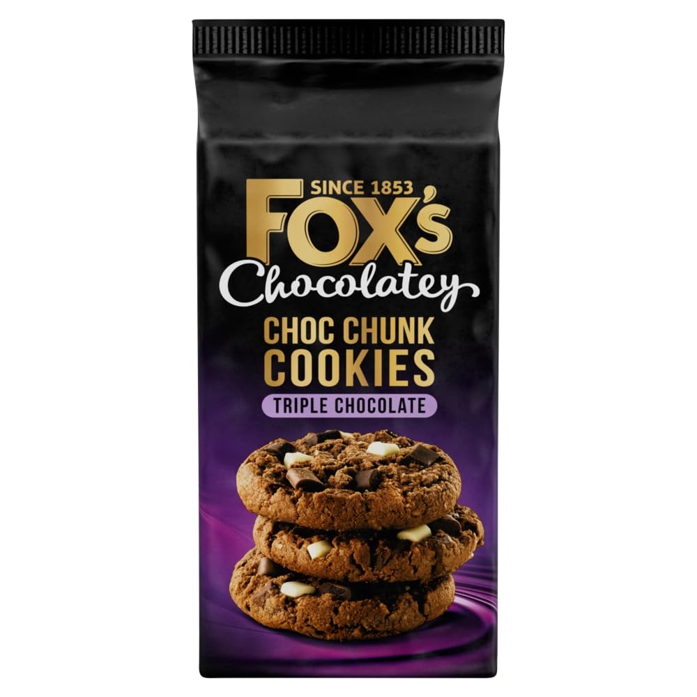 Chunkie Cookies Triple Chocolate, 180g