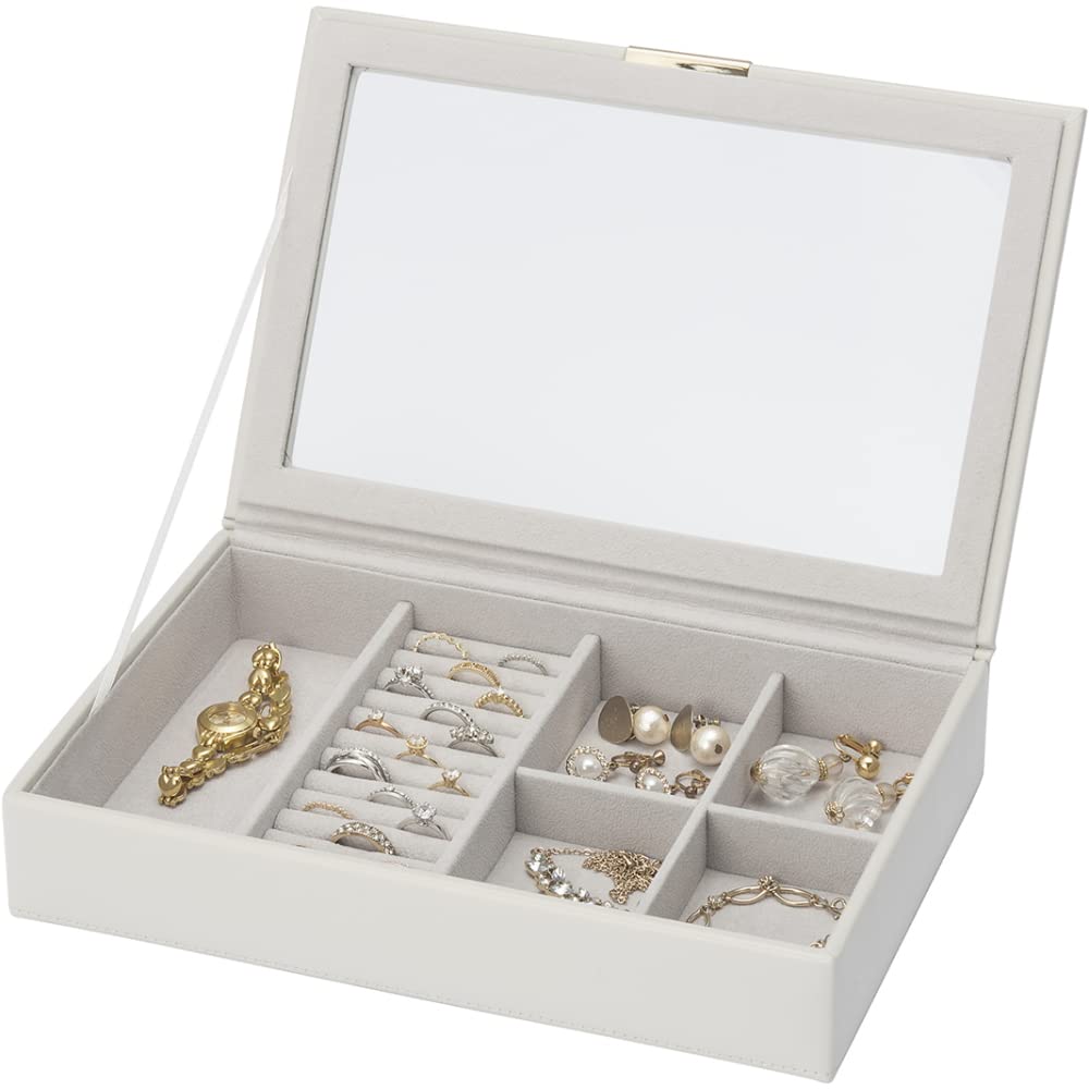 130H05 ジュエリーBOX アクセサリー収納ケース 指輪 ネックレス ピアス 130H05 ジュエリーボックス アクセサリーケース グリーン 指輪