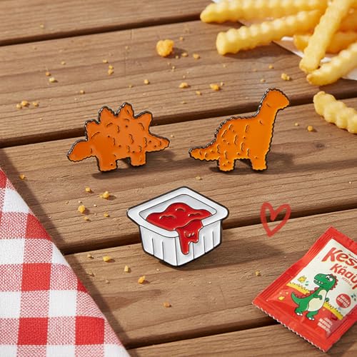 Image of 8Pcs Kawaii Frog Enamel Pin Set Cute Cartoon Frog Brooches, Lapel Pins for Backpacks, Jackets, Hats, Perfect Gifts for Women, Teens
