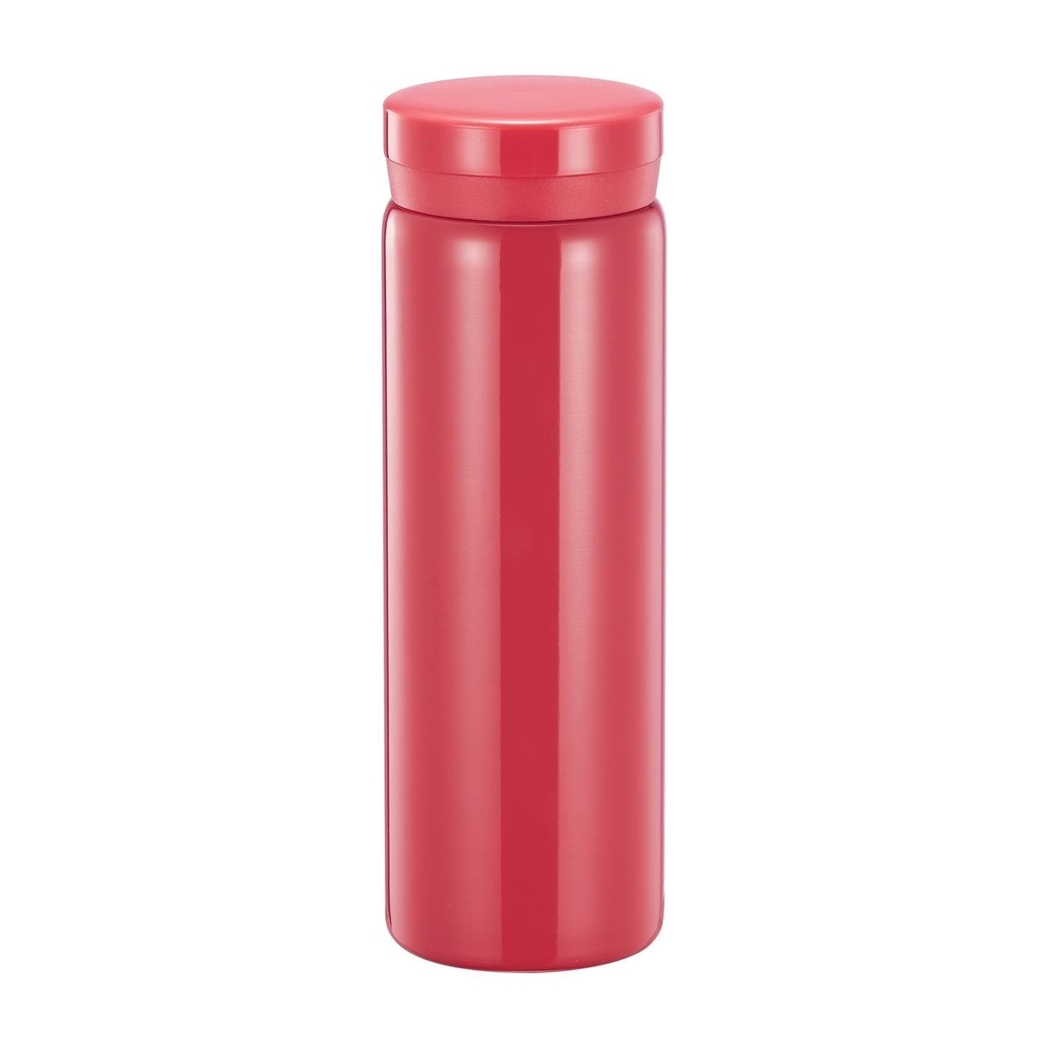 10oz Mini Water Bottle Stainless Steel Thermos Small Flask - Insulated Vacuum, Leak Proof, Keeps Drinks Hot/Cold - Ideal for Coffee, Tea, Water - Rose