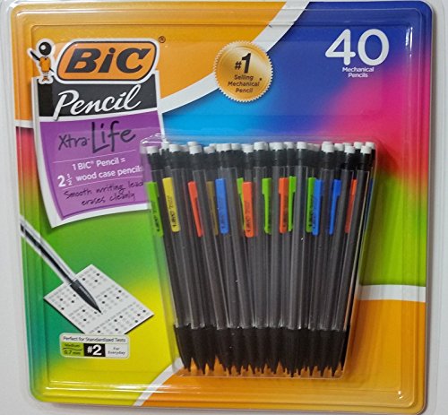 BIC Mechanical Pencil, 0.7mm, 40 ct