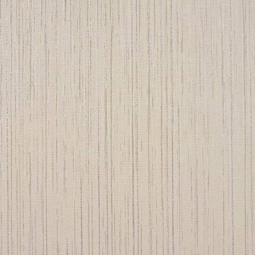 VEELIKE Papel Pintado Beige Gris, Papel de Pared Autoadhesivo Crema, Papel Tapiz Vintage para Forrar Muebles de Salon, Habitación, Baño cocina 40cm x 300cm