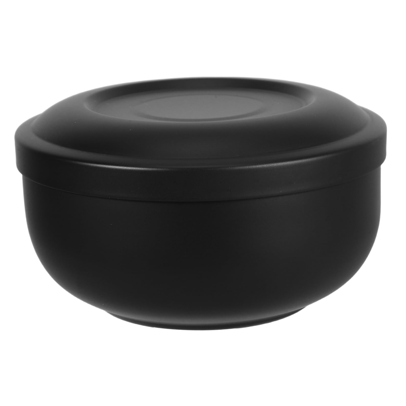 Anneome Stainless Steel Shaving Bowl For Men Shaving Soap Container With Lid Brush Holder Metal Mixing Bowl Bathroom Shaving Cup