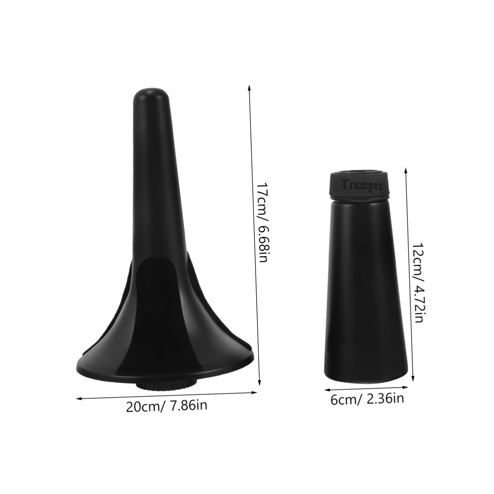 Sosoport Trumpet Stand Mute Holder Practice Mute Trumpet Accessories Instrument Support