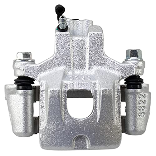 Image of TRQ Rear Brake Pad & Rotor Kit Ceramic Premium G-Coated Compatible with 2005 Toyota Avalon