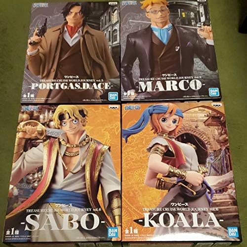 Amazon Co Jp One Piece ワンピース サボ コアラ フィギュア ワンピース Treasure Cruise World Journey Vol 5 エース マルコ トレジャークルーズ ホビー 通販