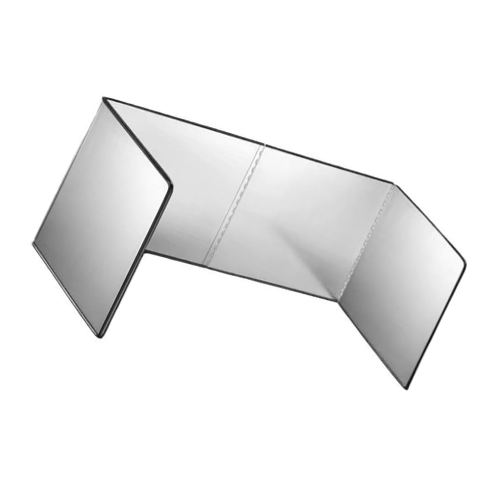 DOITOOL Protector contra Salpicaduras De Acero Inoxidable para Cocina Protector contra Grasas De Acero Inoxidable Plegable para Pared De Estufa Color Plateado