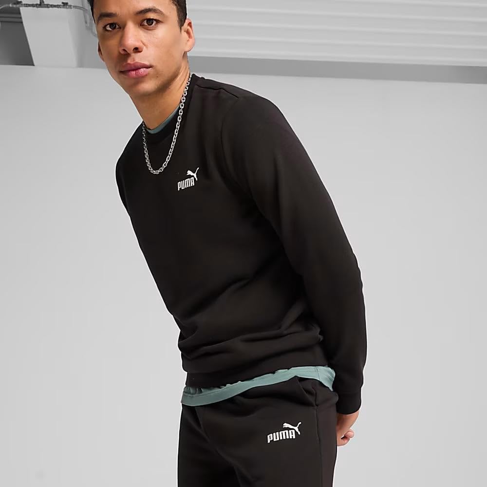 PUMA ESS No. 1 Logo Sweatpants TR cl, Pantalones de Punto Hombre, PUMA Black, XXL