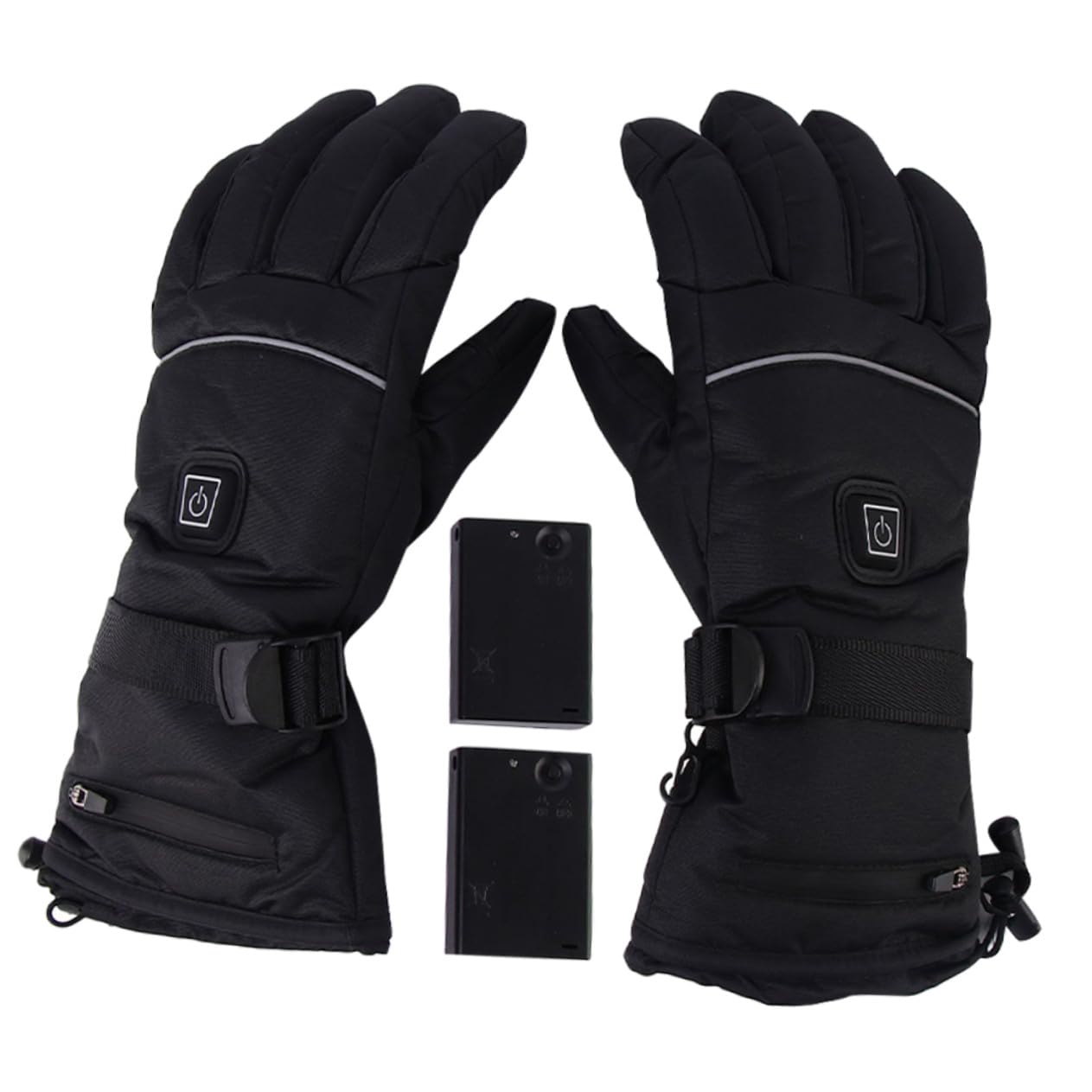 Guanti Termici Riscaldati per Moto da Uomo e Donna Guanti Invernali Scaldamani Design Touch Screen per Sport all Aperto come Sci Snowboard e Pesca