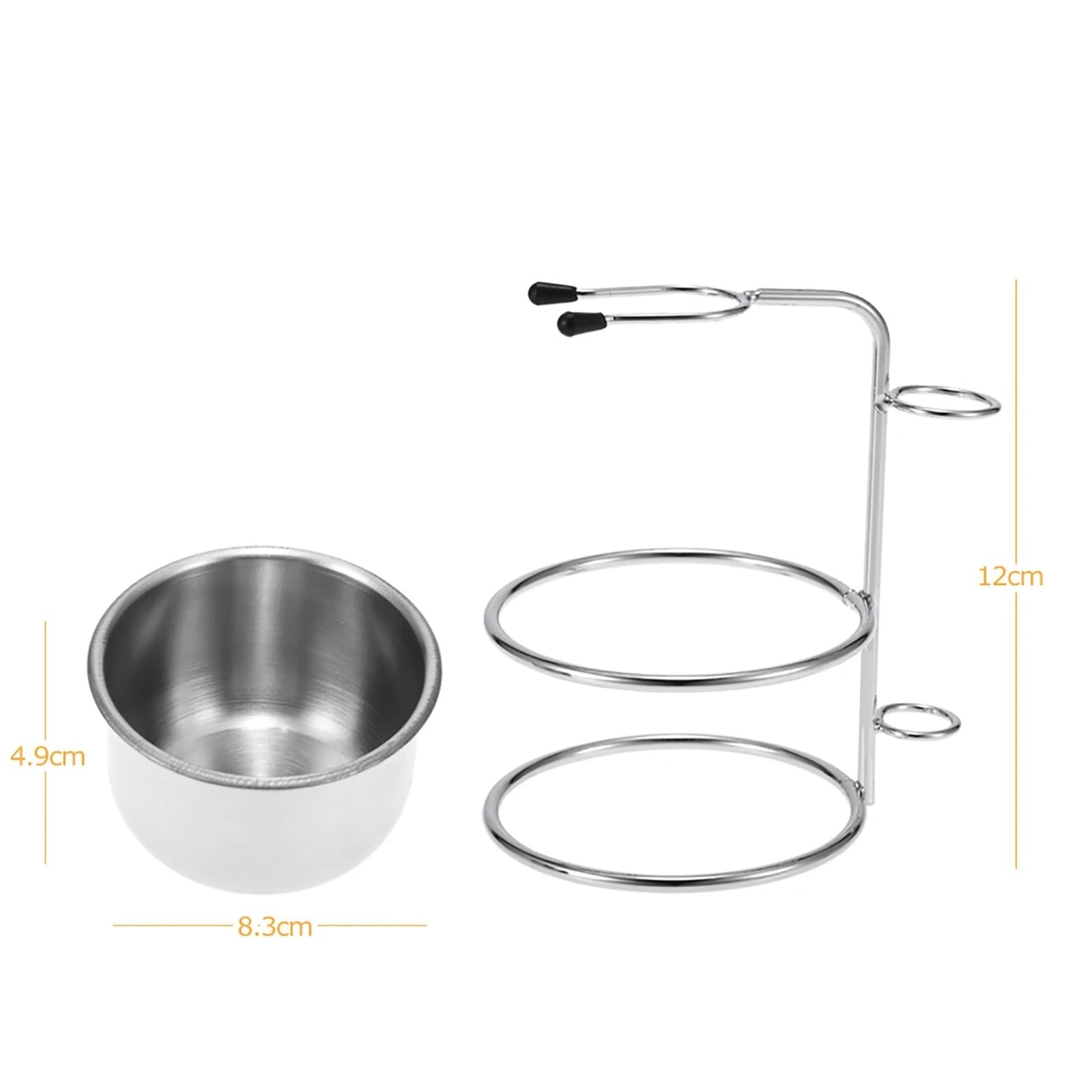 Soporte de afeitado for hombre, taza afeitar seca o húmeda, soporte for barba masculina, jabonera