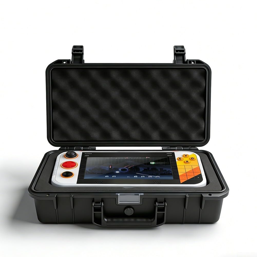Scatola di immagazzinaggio per Gamestation Go Accessori Storage Box per | Materiale ABS ad alto impatto, per esterni robusti, resistente alle cadute, protegge la console dagli urti