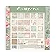 Stamperia - Scrapbook Paper Pad for Scrapbooking, Albums, Card Making, Bullet Journalling and More, Acid Free, Single Face, Perfect for Hobbies, Crafts, and Gifting (House of Roses) (20.3 x 20.3cm)