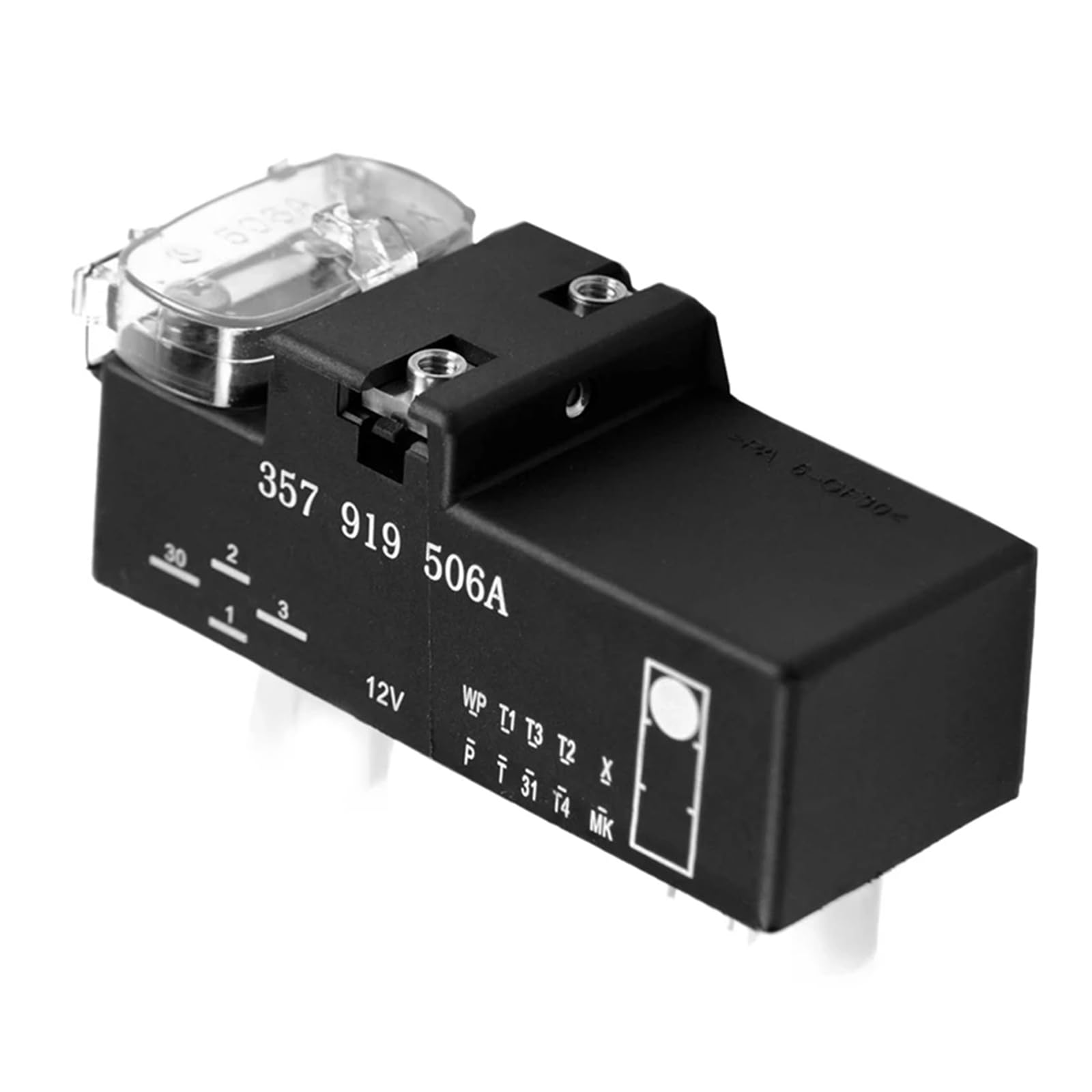 Módulo de Control del Ventilador de refrigeración del Motor para 1.9L 2.0L 2.8L 357919506A 3A0919506 Unidad de Control del Ventilador del radiador Pieza de reparación automotriz