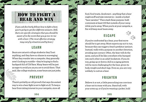 Portable Press 9781645171348 How To Fight A Bear...And Win: And 72 Other Real Survival Tips We Hope You'Ll Never Need thumb #2