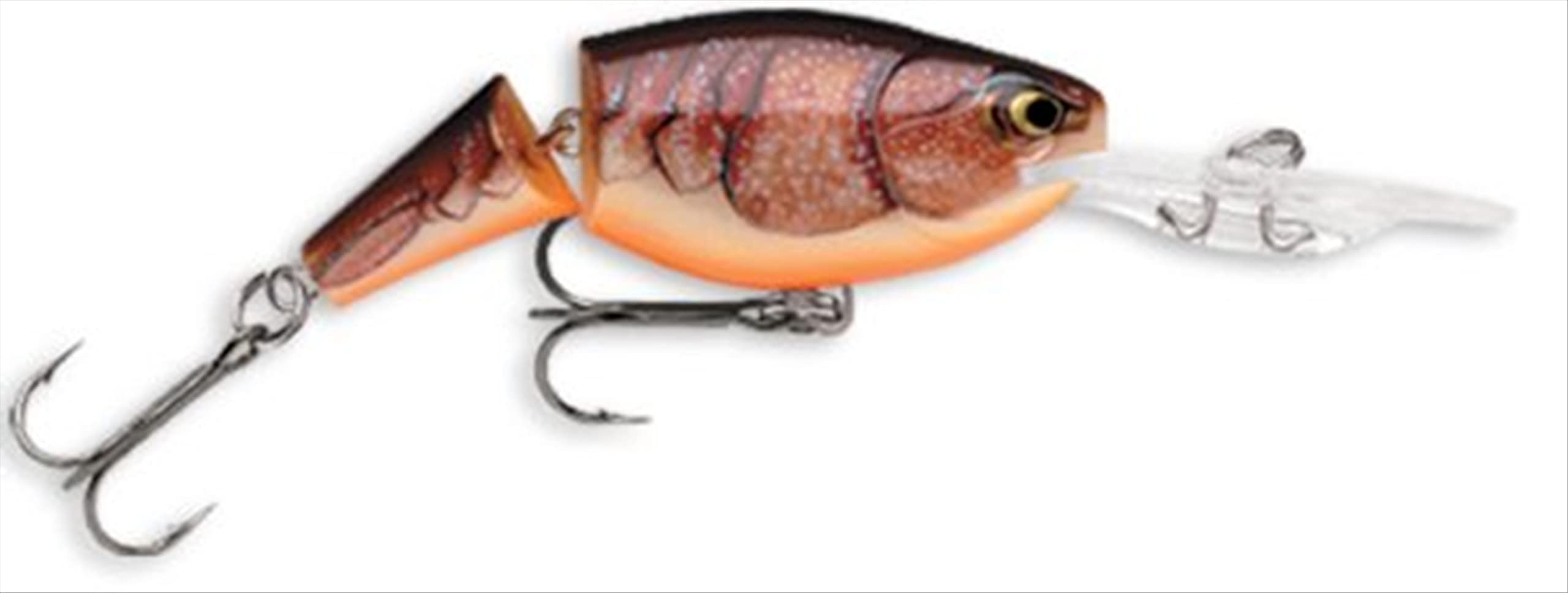Rapala Jointed Shad Rap 05 Fishing lure, 2-Inch, Brown Crawdad — image 1