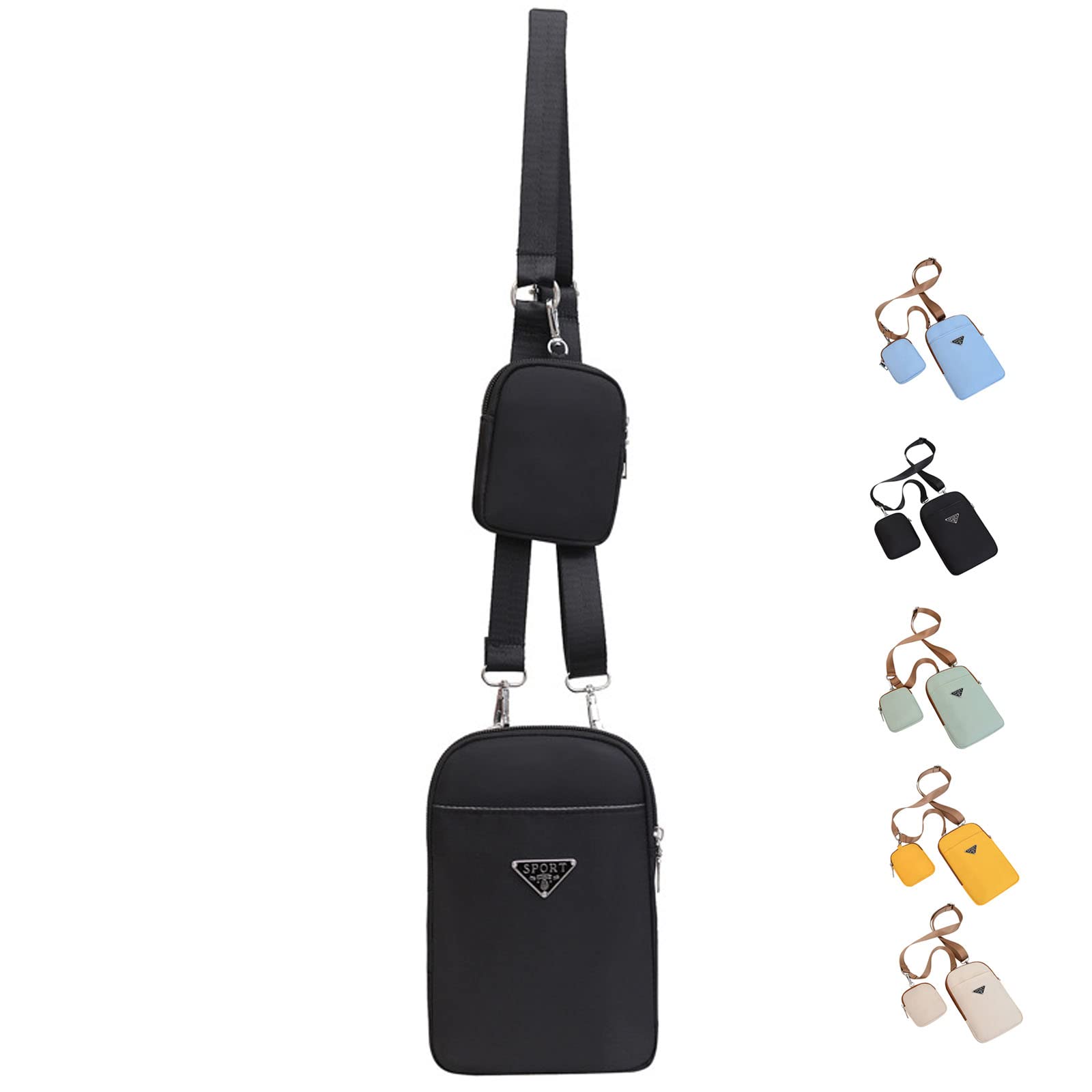 Valentoria Small Crossbody Bag Cell Phone Purse Womens Travel Messenger Wallet Casual Sport Daypack Zipper Coin Pouch