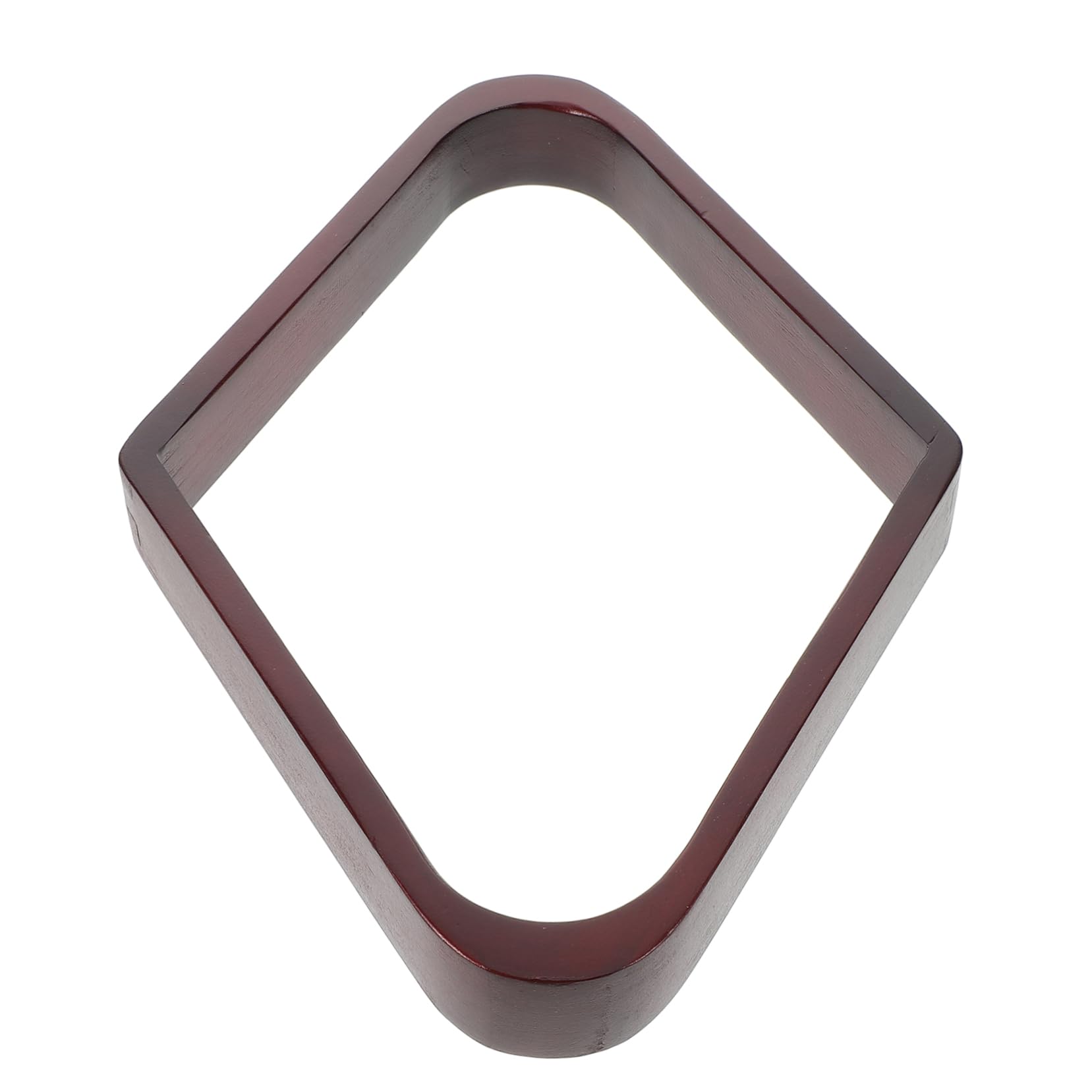 Abaodam Pool Table Ball Holder Refined Wooden 9 Ball Diamond Billiard Rack Billiard Room Accessory