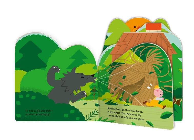 Three Little Pigs (Fairy Tale Shape Books) - Image 3