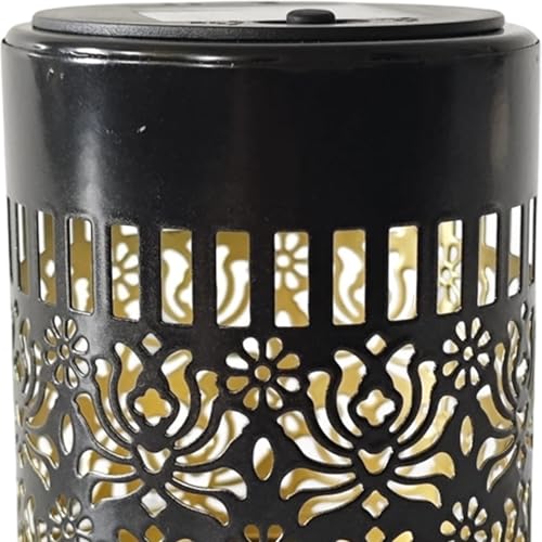 Linternas solares exteriores impermeables con proyecciones florales decorativas 6