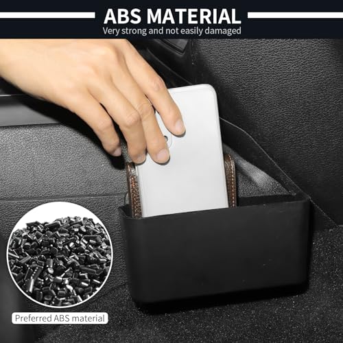Image of JWWY Gear Shift Storage Box Compatible with 2018-2026+ Jeep Wrangler JL JLU & Gladiator JT 4xe Center Consoles & Organizers Trunk for Jeep Wrangler JL Interior Accessories Fluff Fiber