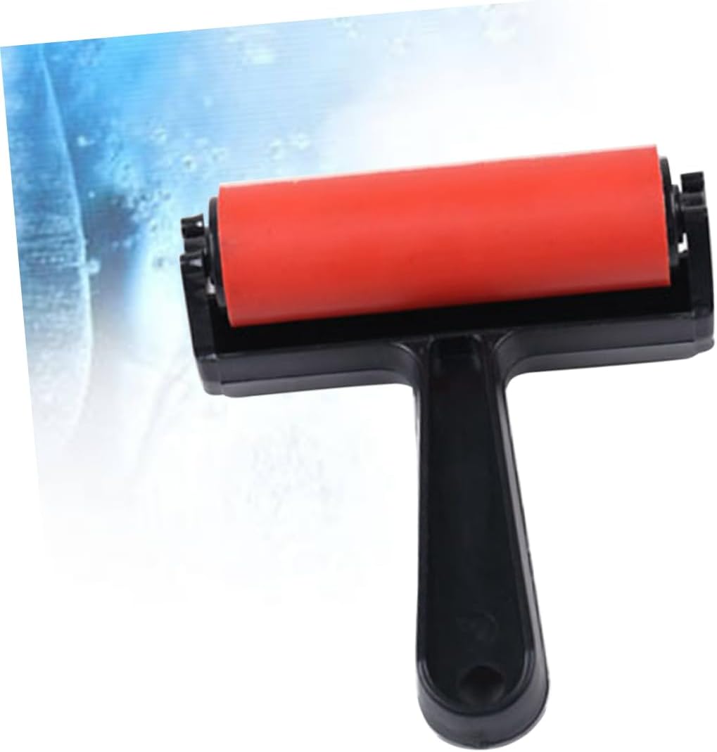 SEWOART Painting Roller Glue Roller Ink Block Stamping Brayers Plastic Frame for Printmaking Professional Tool