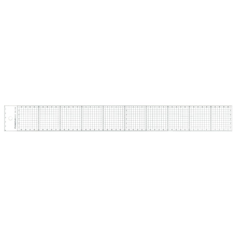Staedtler 962 06-50 Square Cutting Ruler 19.7 inches (50 cm)
