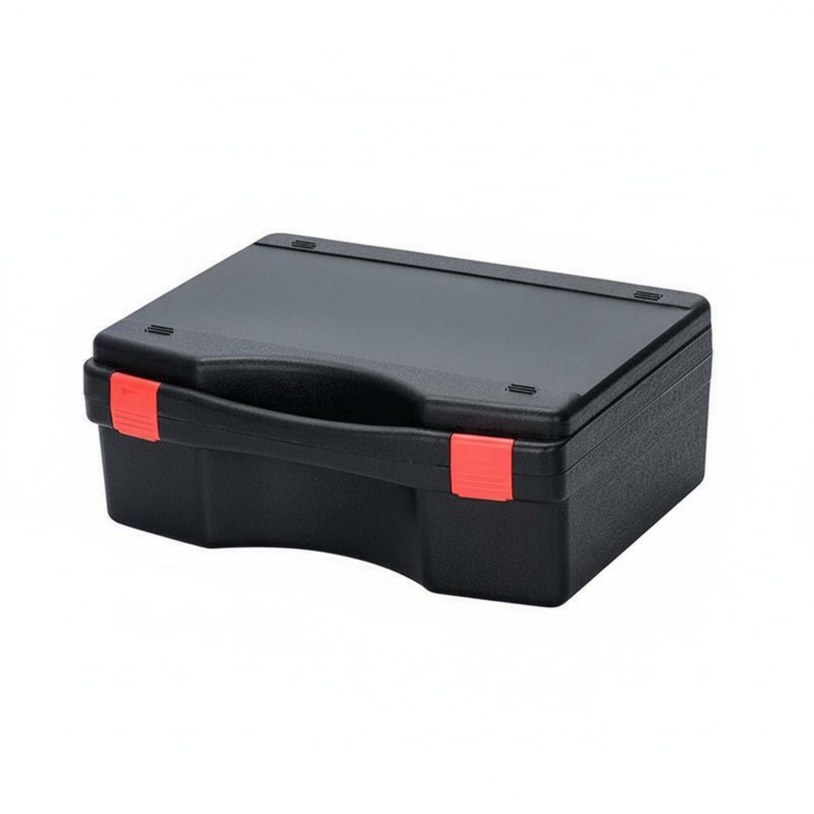 Shock-Resistant Resistant ABS Safeguarding Case Heavy Duty Hard ABS Tool Case Secure Latches Multipurpose for Photographers, Technicians, Hobbyists, Workshop, Job Site, Travel, Garage, Pp-image-33
