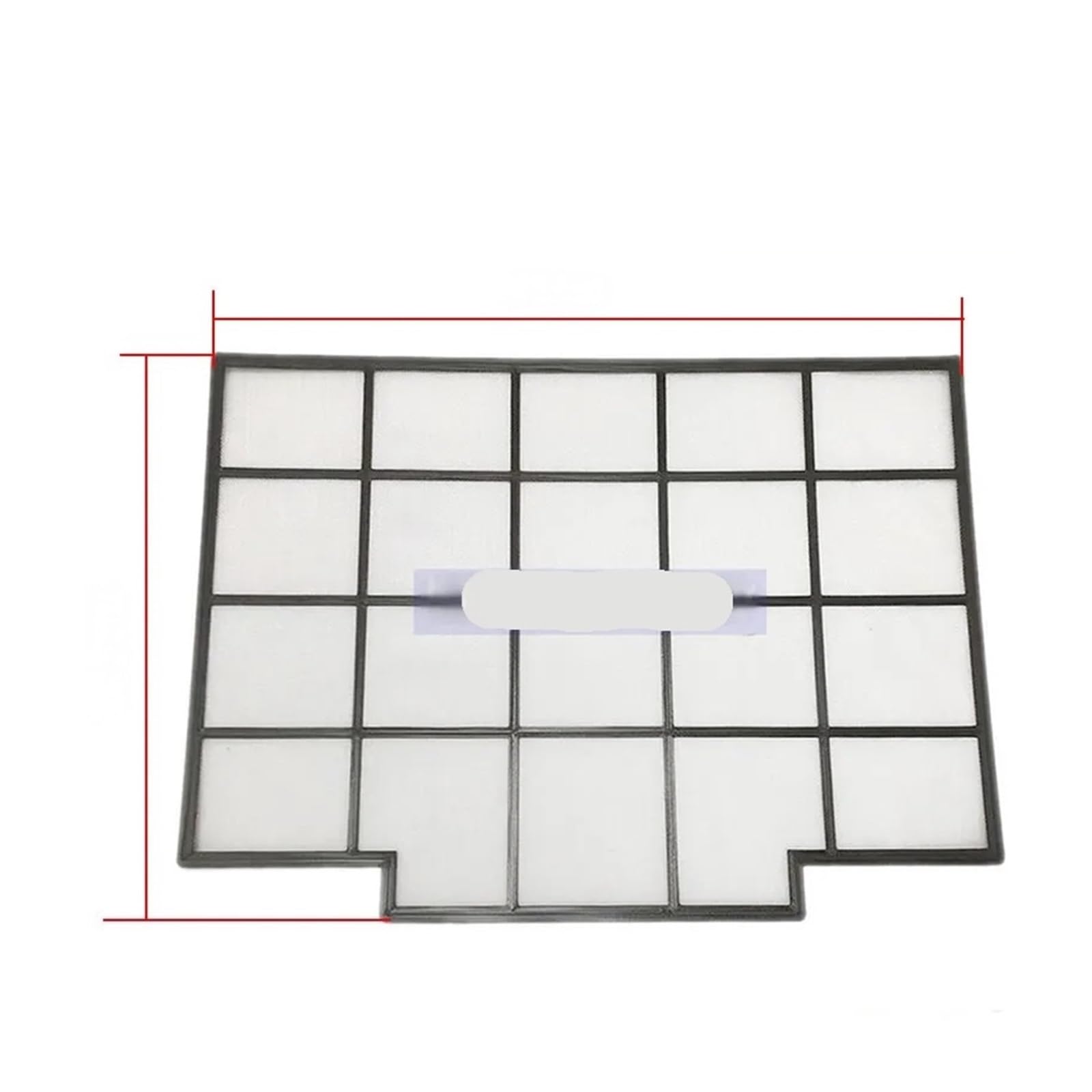 Filtro De Aire Acondicionado, 41 X 28,5 Cm, Filtro De Polvo, Compatible Con AUX, Compatible Con Oaks, Hogar 2 Colgados, Personalizado