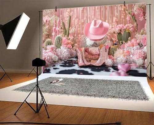 Fondo Fotográfico 7x5ft Rosa para Fotografía miniatura 6